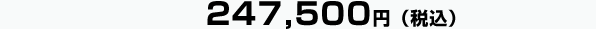 247,500円(税込)
